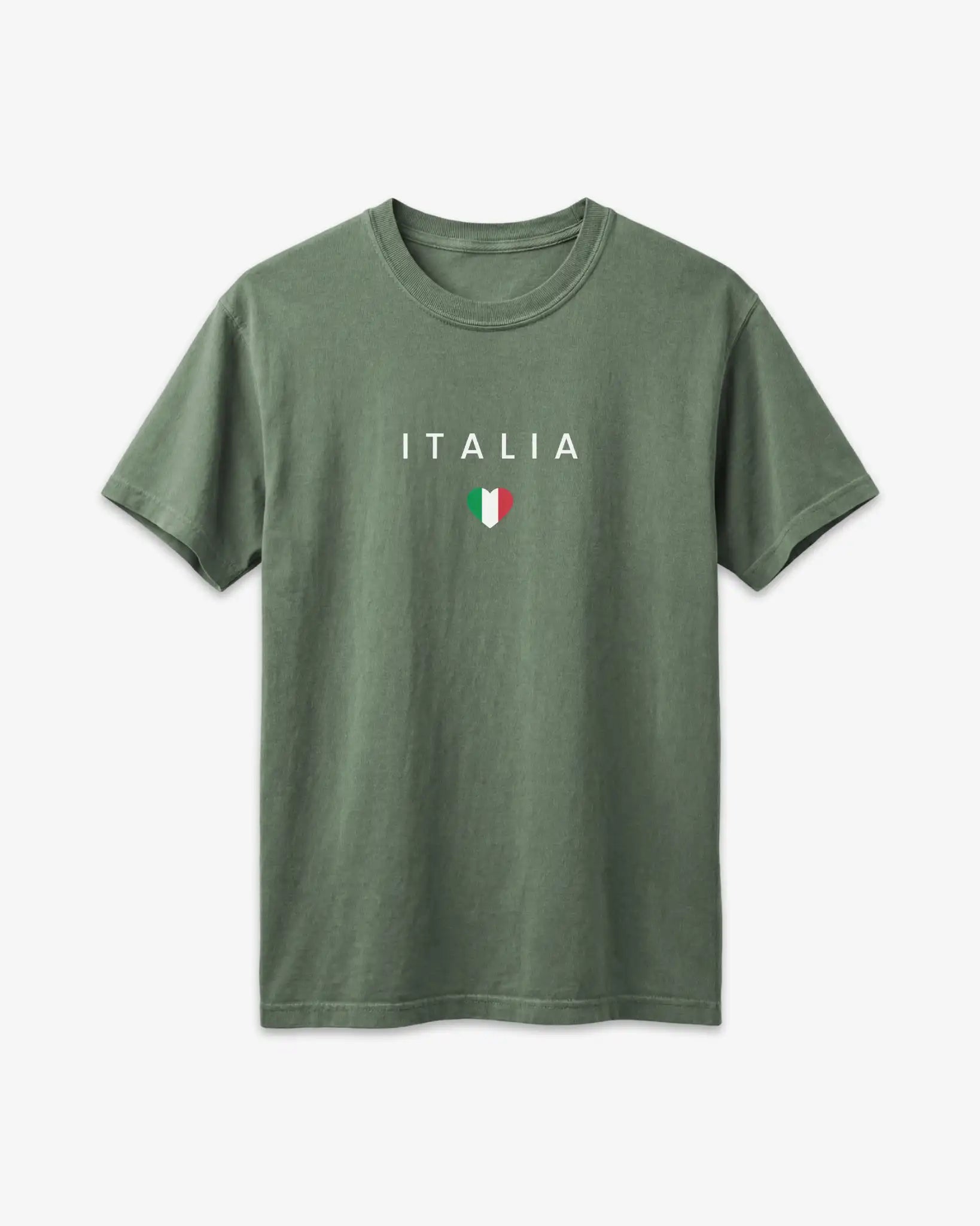 Italy Minimal Flag T-Shirt