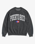 Puerto Rico Collegiate Flag Sweatshirt