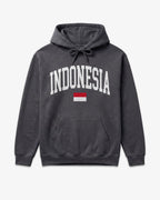 Indonesia Collegiate Flag Hoodie
