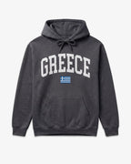 Greece Collegiate Flag Hoodie