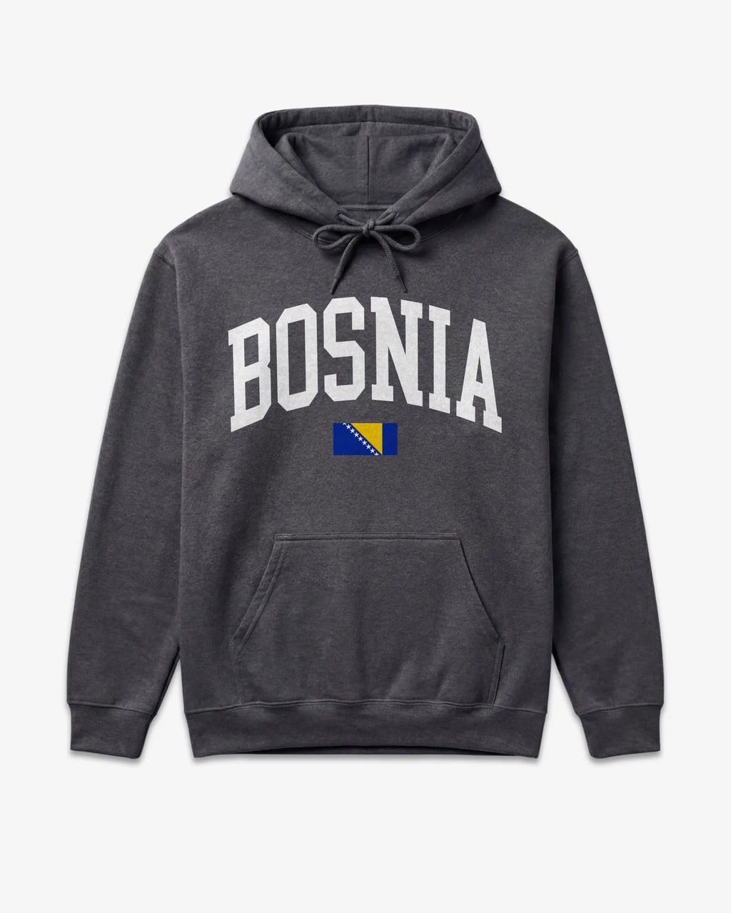 Bosnia Collegiate Flag Hoodie