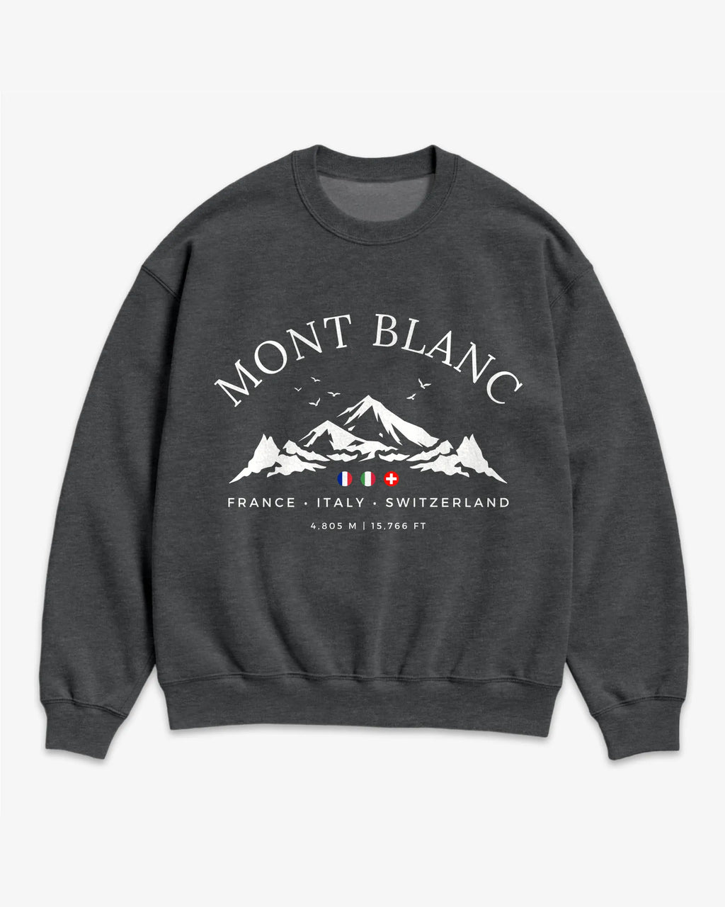 Mont Blanc Alps Sweatshirt