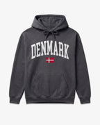 Denmark Collegiate Flag Hoodie