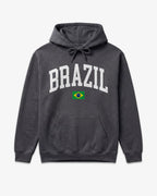 Brazil Collegiate Flag Hoodie
