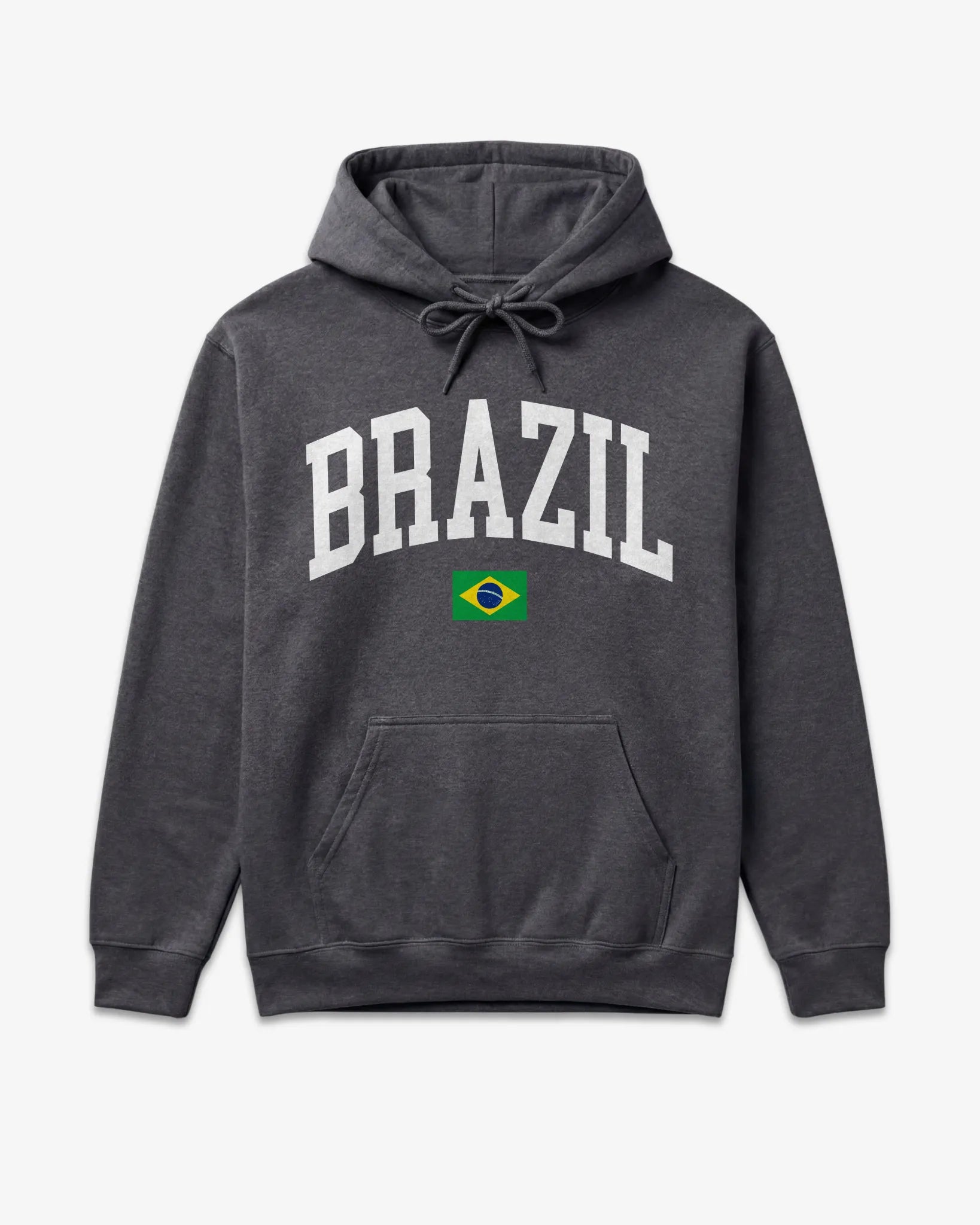 Brazil Collegiate Flag Hoodie