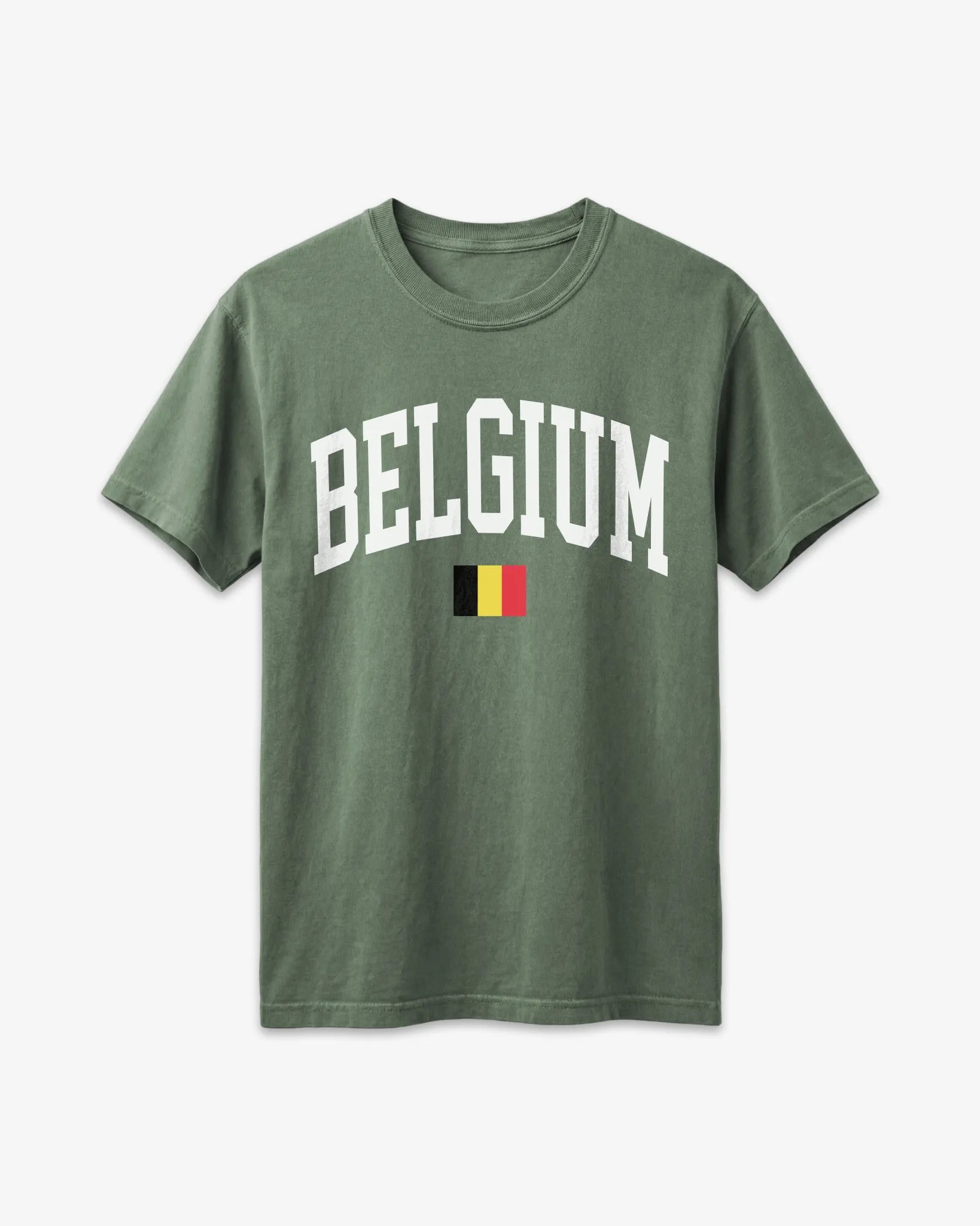 Belgium Collegiate Flag T-Shirt