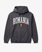 Romania Collegiate Flag Hoodie