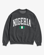 Nigeria Collegiate Flag Sweatshirt