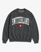 Switzerland Collegiate Flag Sweatshirt