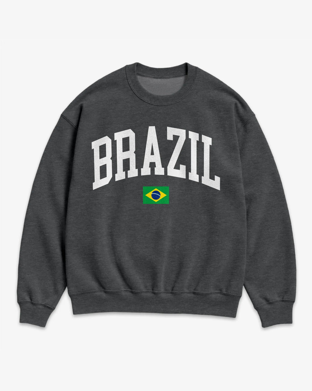 Brazil Collegiate Flag Sweatshirt