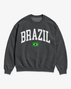 Brazil Collegiate Flag Sweatshirt