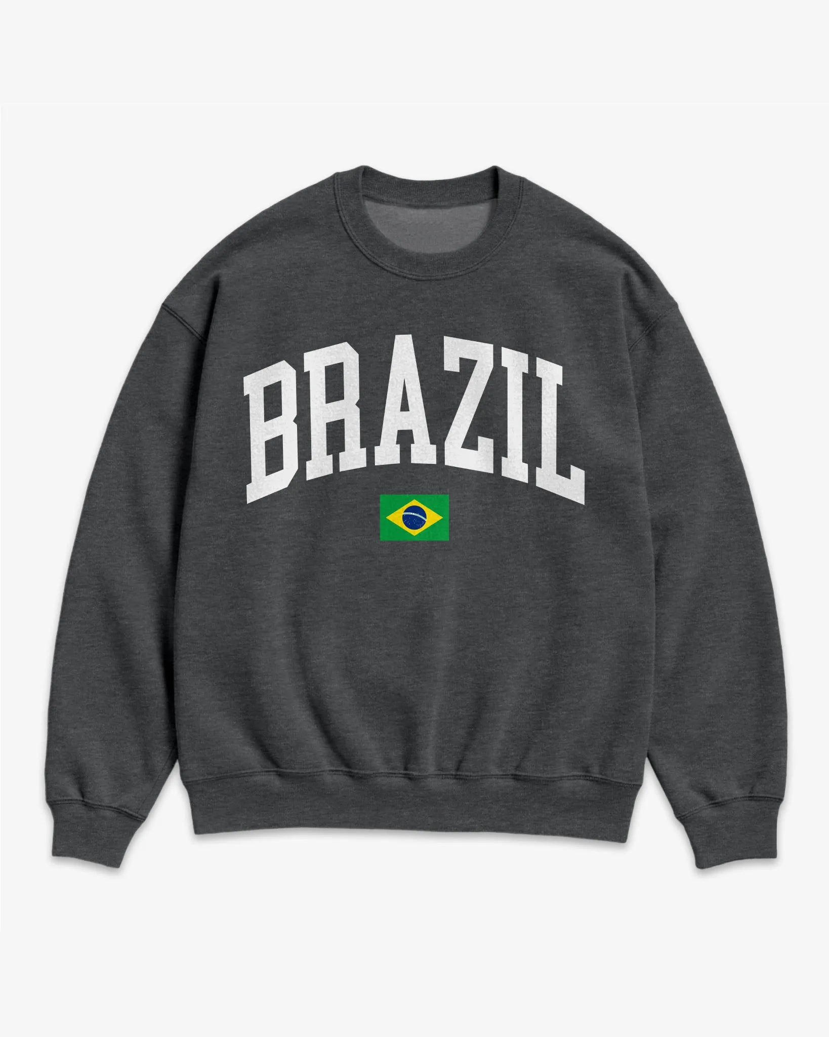 Brazil Collegiate Flag Sweatshirt