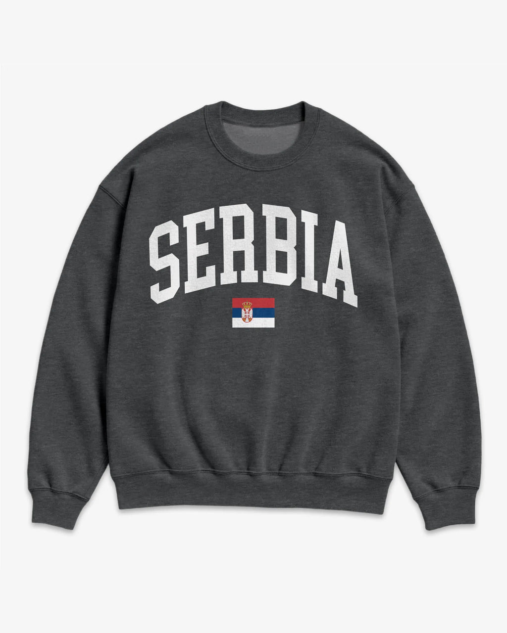 Serbia Collegiate Flag Sweatshirt