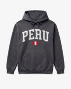 Peru Collegiate Flag Hoodie
