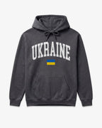 Ukraine Collegiate Flag Hoodie