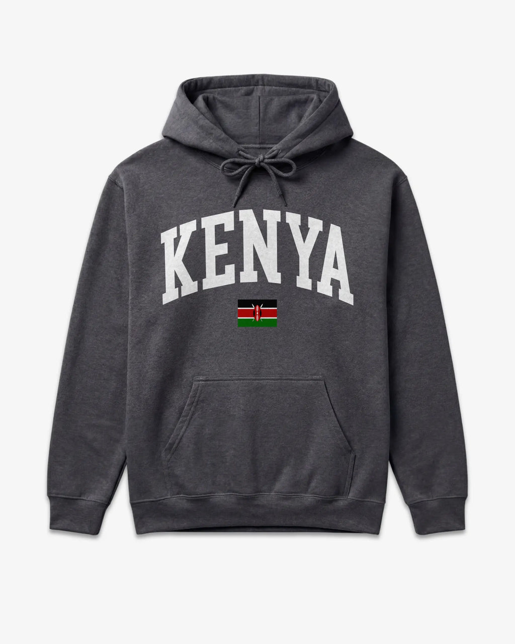 Kenya Collegiate Flag Hoodie