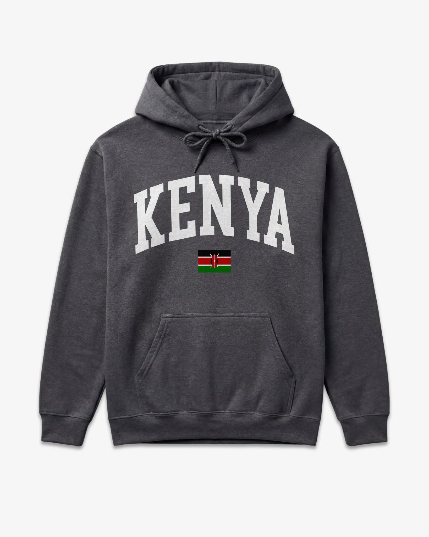 Kenya Collegiate Flag Hoodie