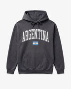 Argentina Collegiate Flag Hoodie