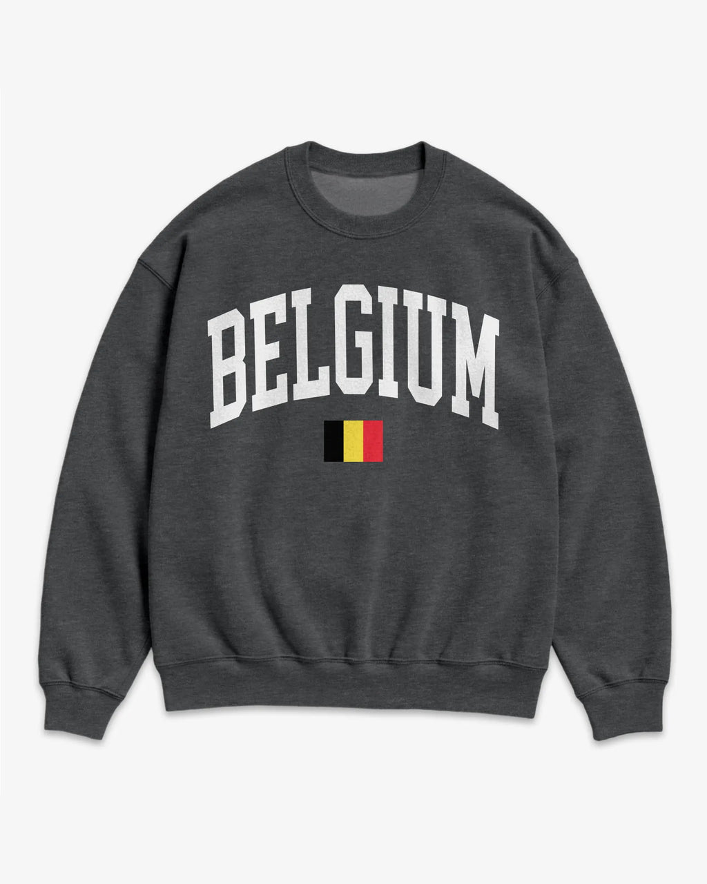 Belgium Collegiate Flag Sweatshirt