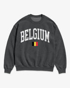 Belgium Collegiate Flag Sweatshirt