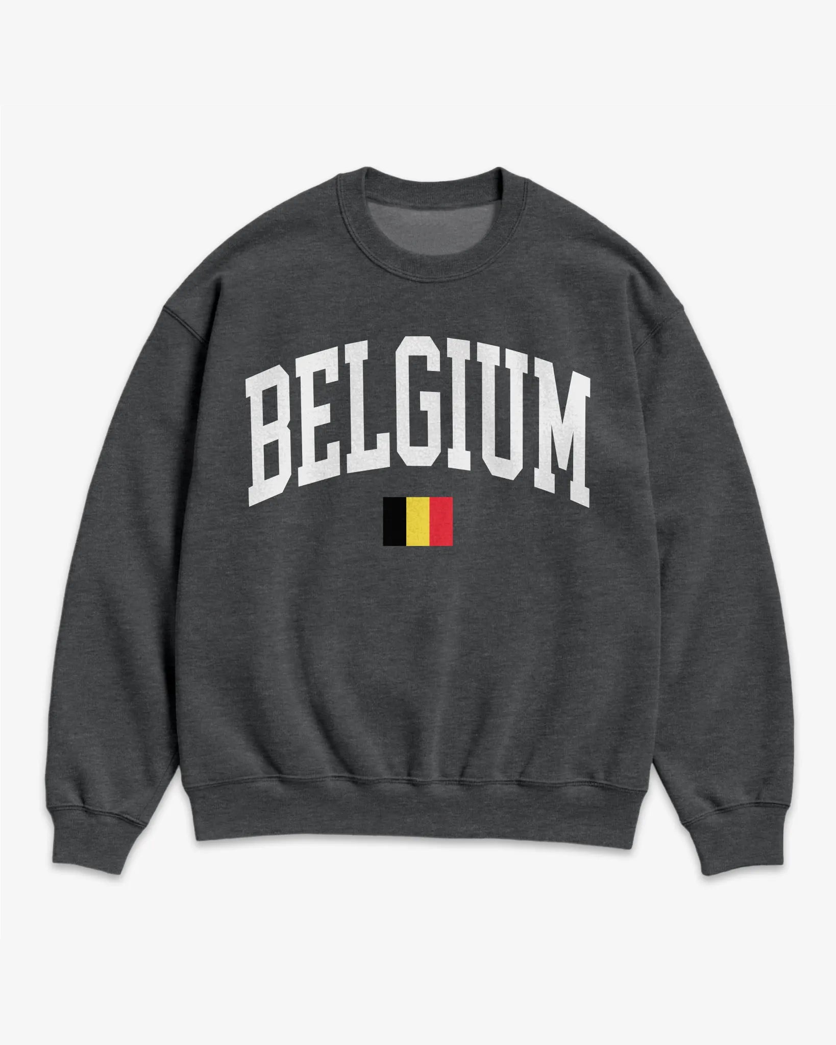 Belgium Collegiate Flag Sweatshirt