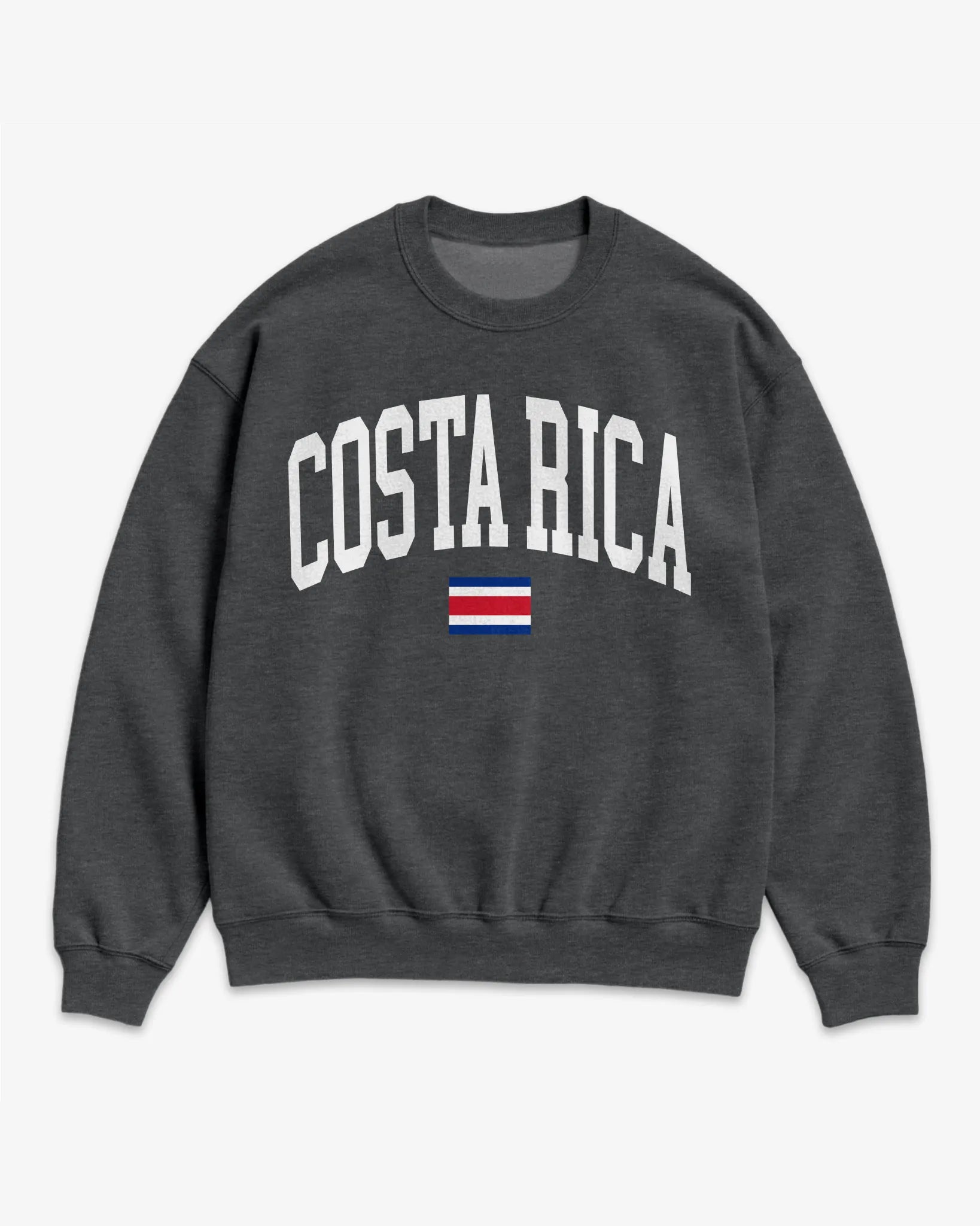Costa Rica Collegiate Flag Sweatshirt