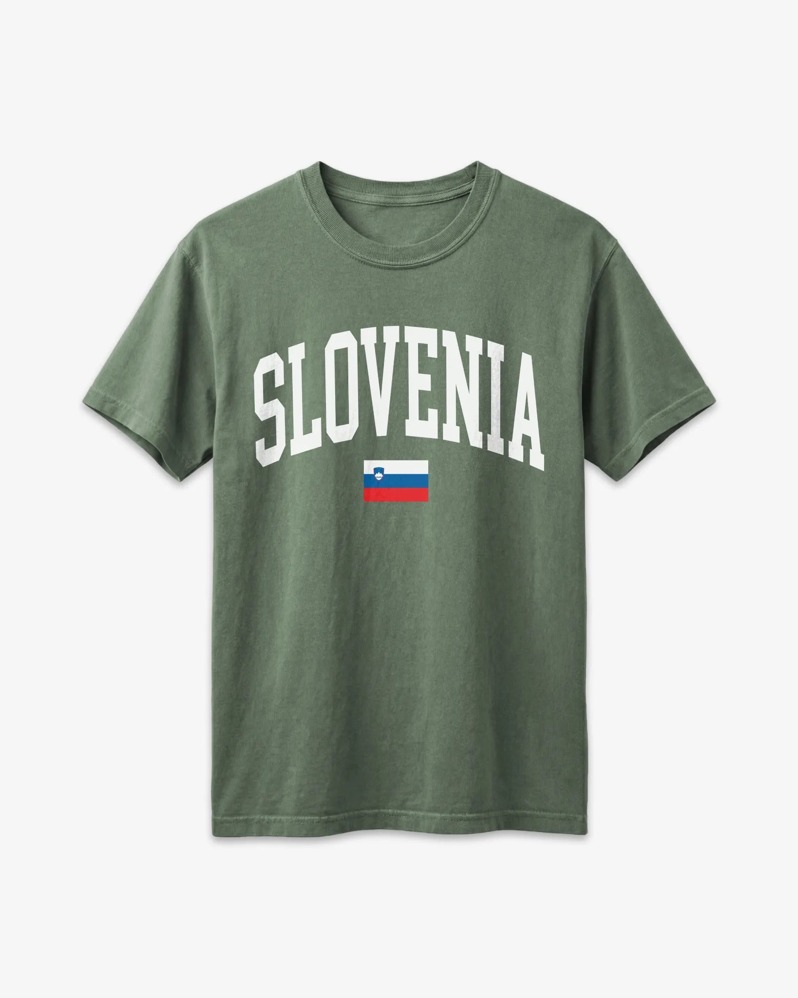 Slovenia Collegiate Flag T-Shirt