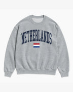 Netherlands Collegiate Flag Sweatshirt