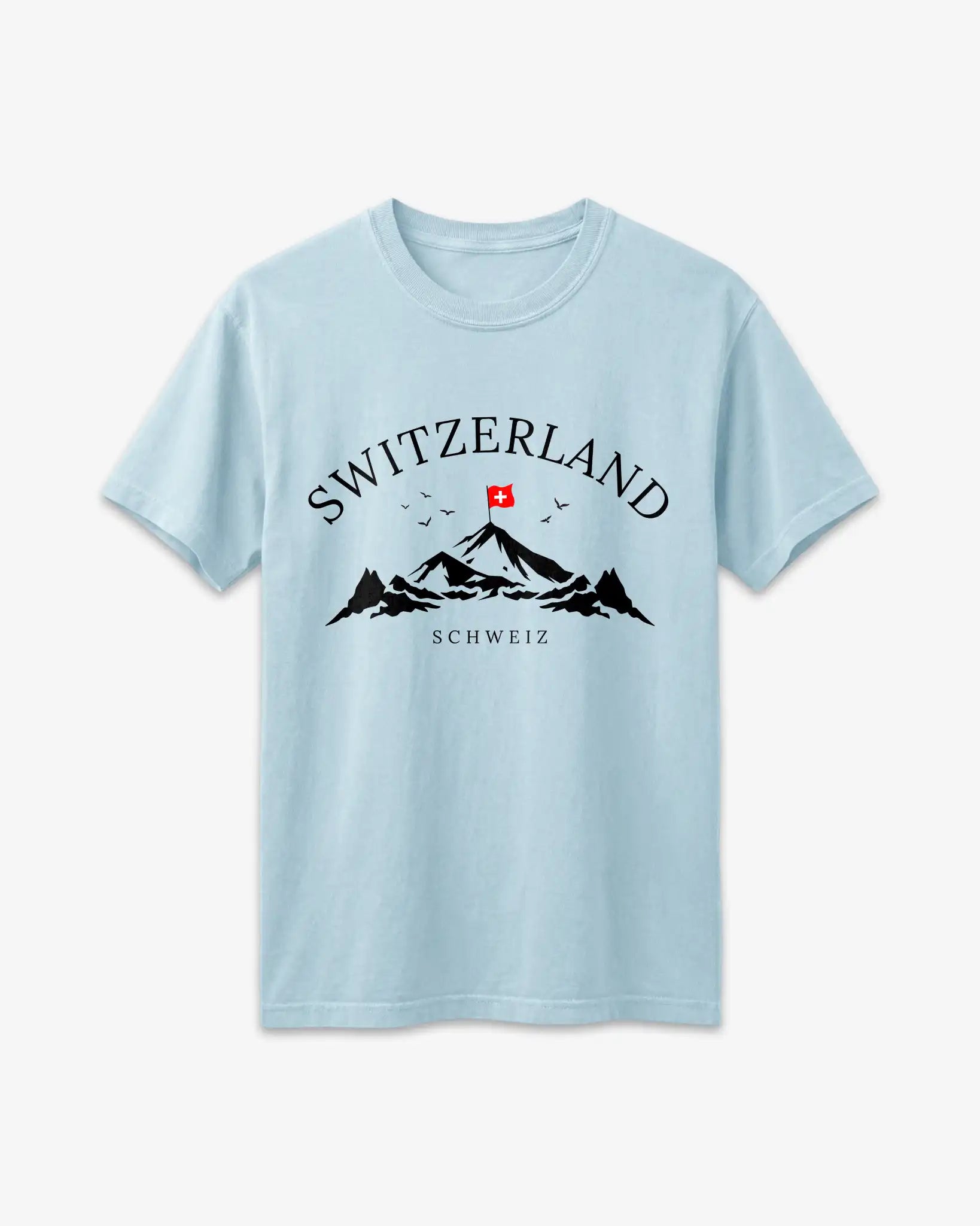 Switzerland Mountain Vista T-Shirt
