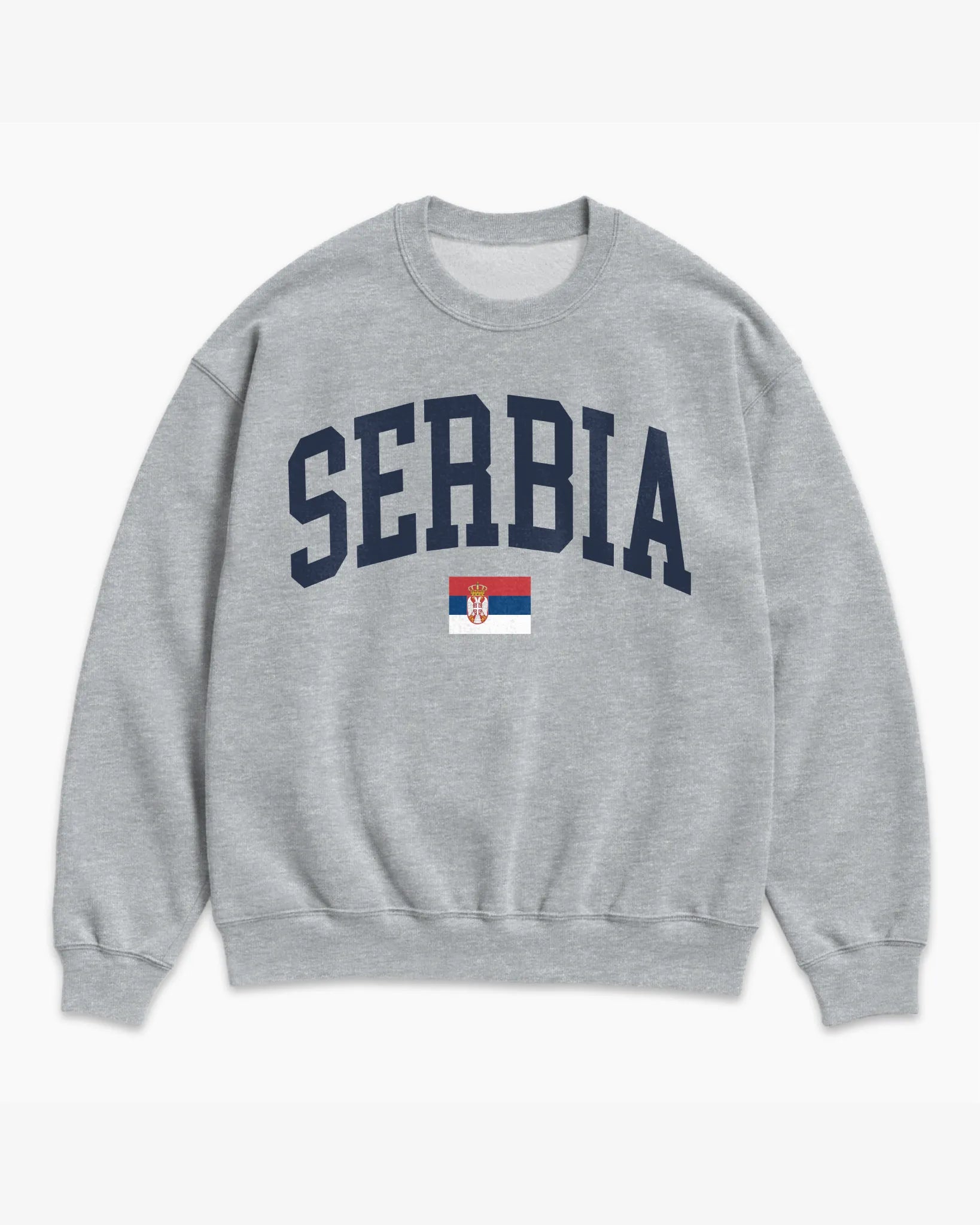 Serbia Collegiate Flag Sweatshirt