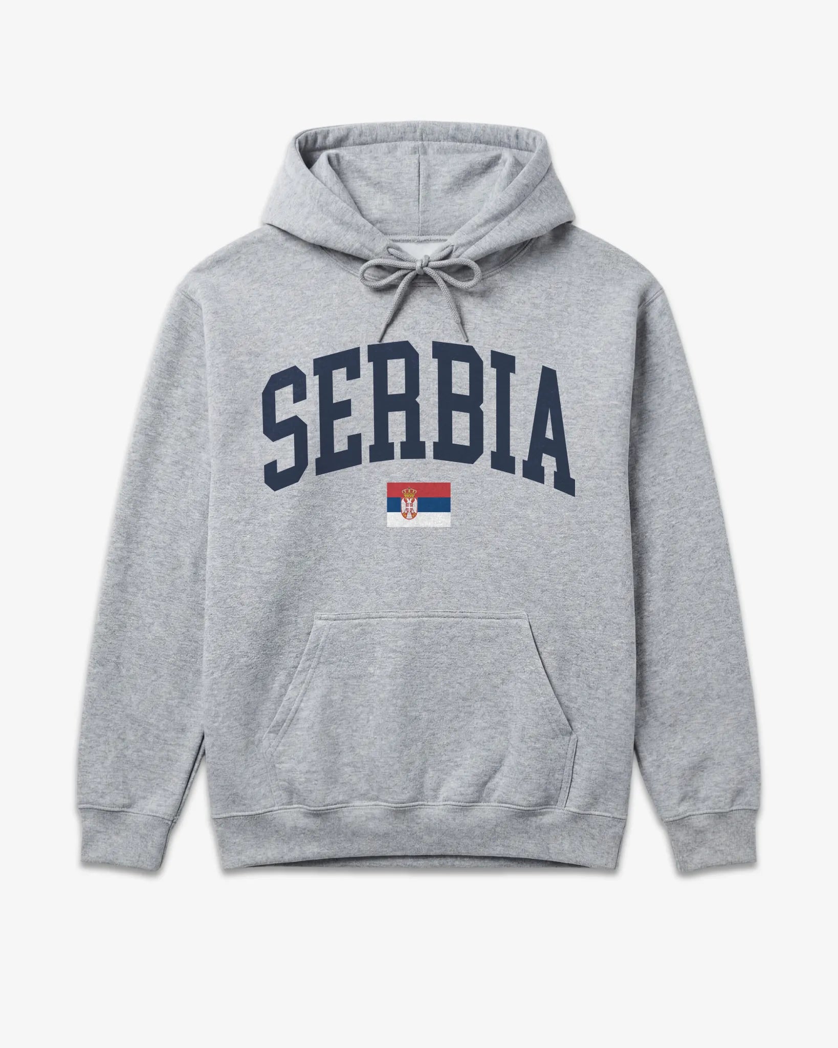 Serbia Collegiate Flag Hoodie