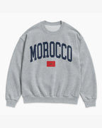 Morocco Collegiate Flag Sweatshirt