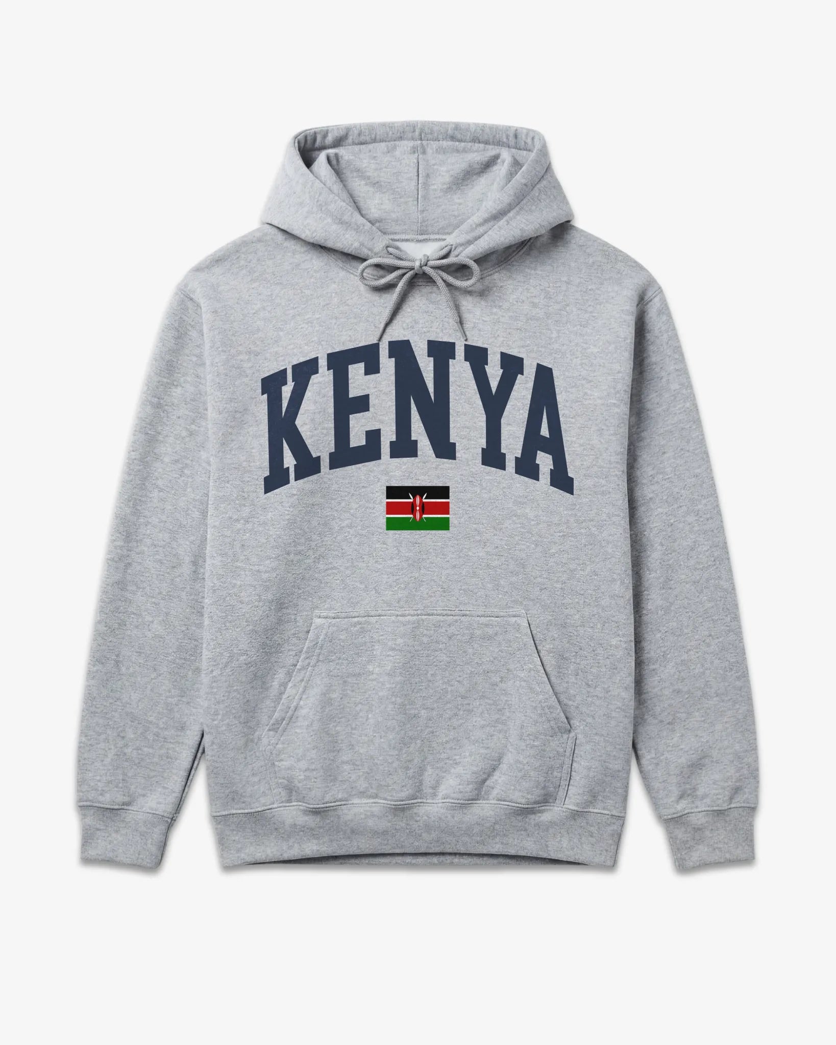 Kenya Collegiate Flag Hoodie