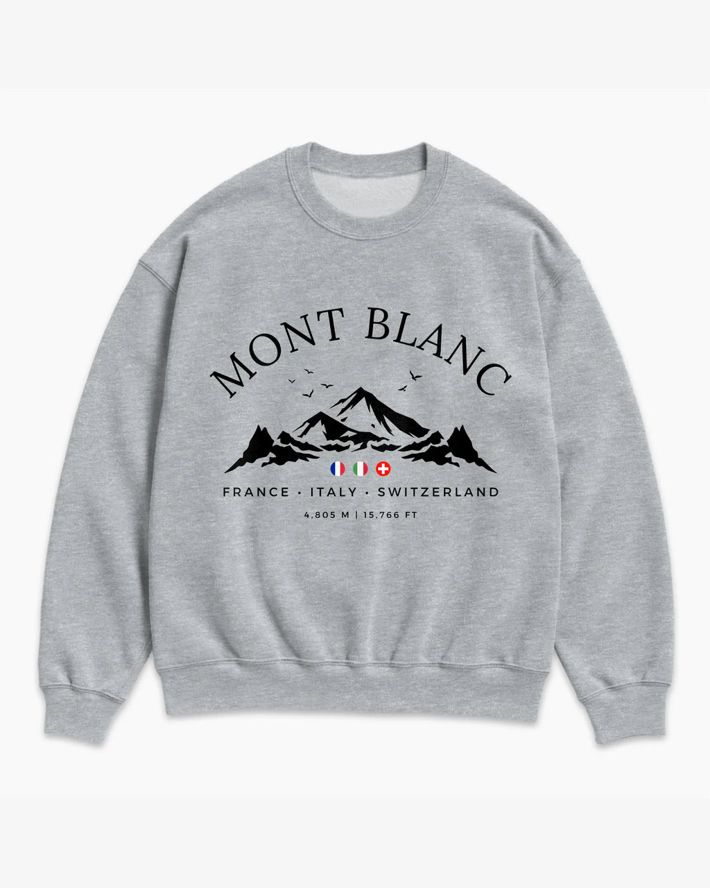 Mont Blanc Alps Sweatshirt