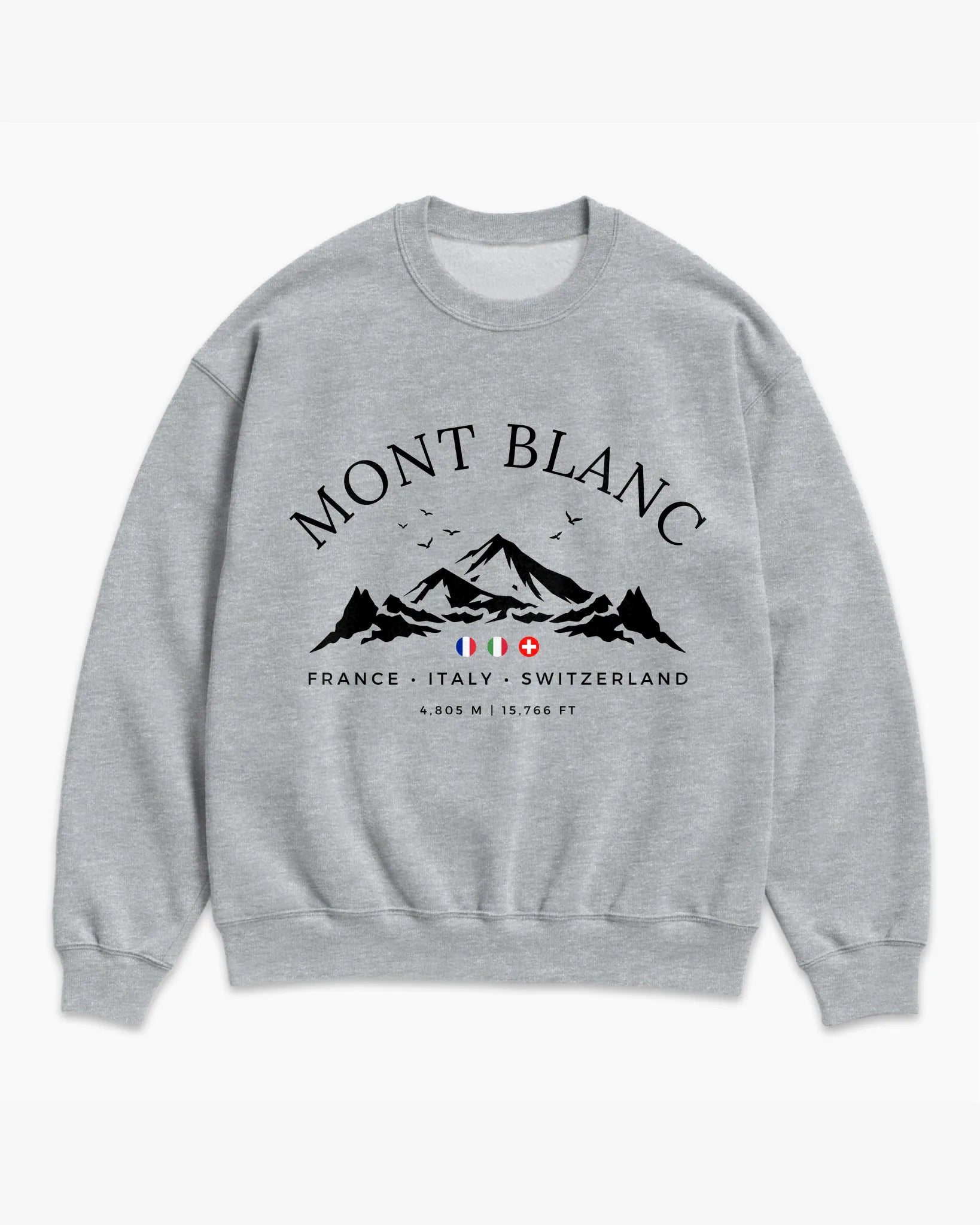 Mont Blanc Alps Sweatshirt