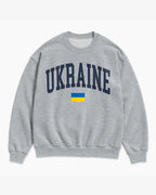 Ukraine Collegiate Flag Sweatshirt