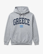 Greece Collegiate Flag Hoodie