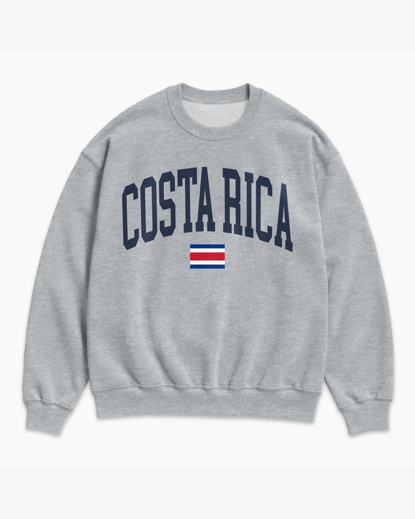 Costa Rica Collegiate Flag Sweatshirt