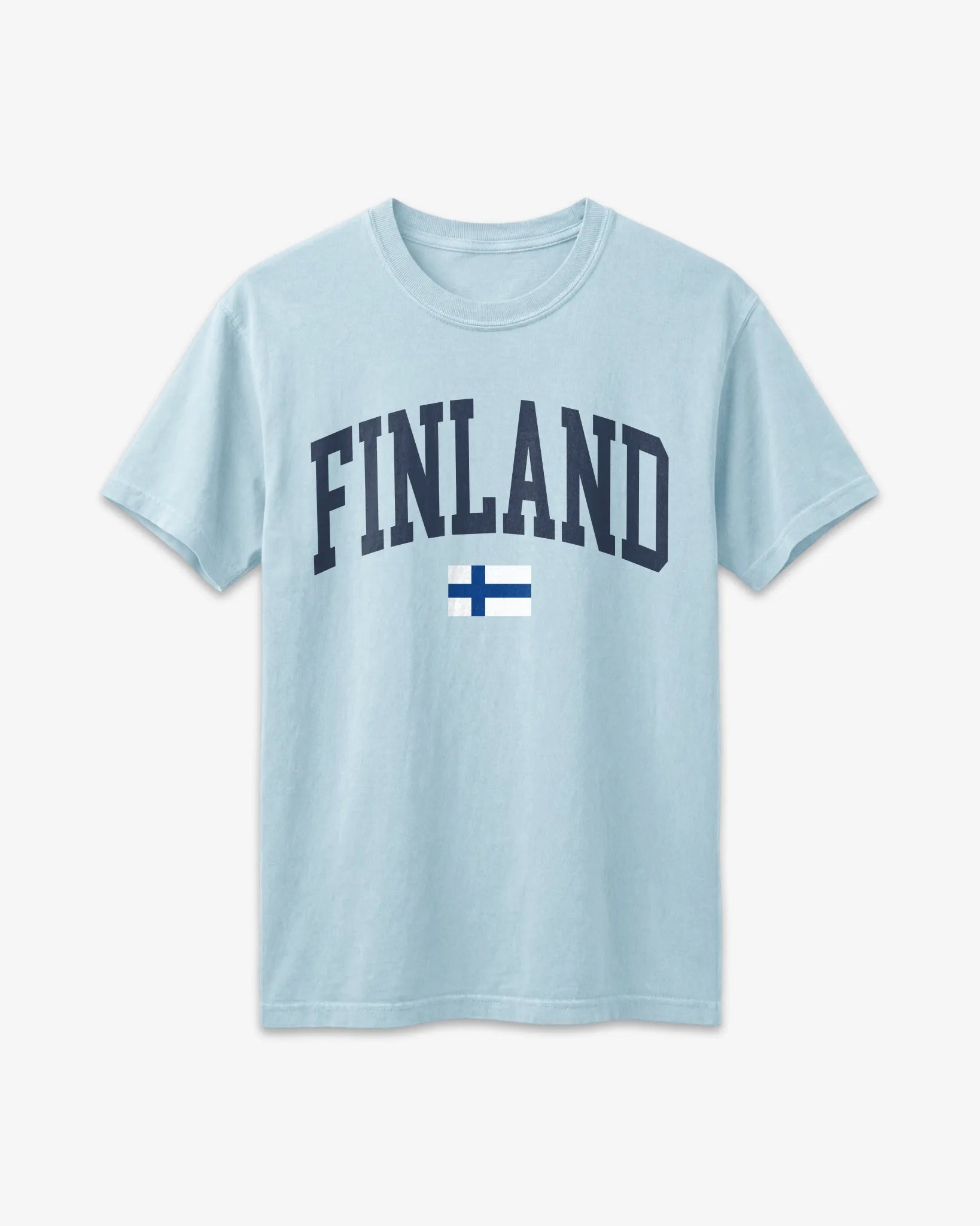 Finland Collegiate Flag T-Shirt