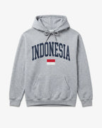 Indonesia Collegiate Flag Hoodie