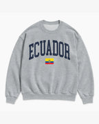 Ecuador Collegiate Flag Sweatshirt