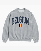Belgium Collegiate Flag Sweatshirt