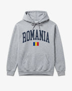 Romania Collegiate Flag Hoodie