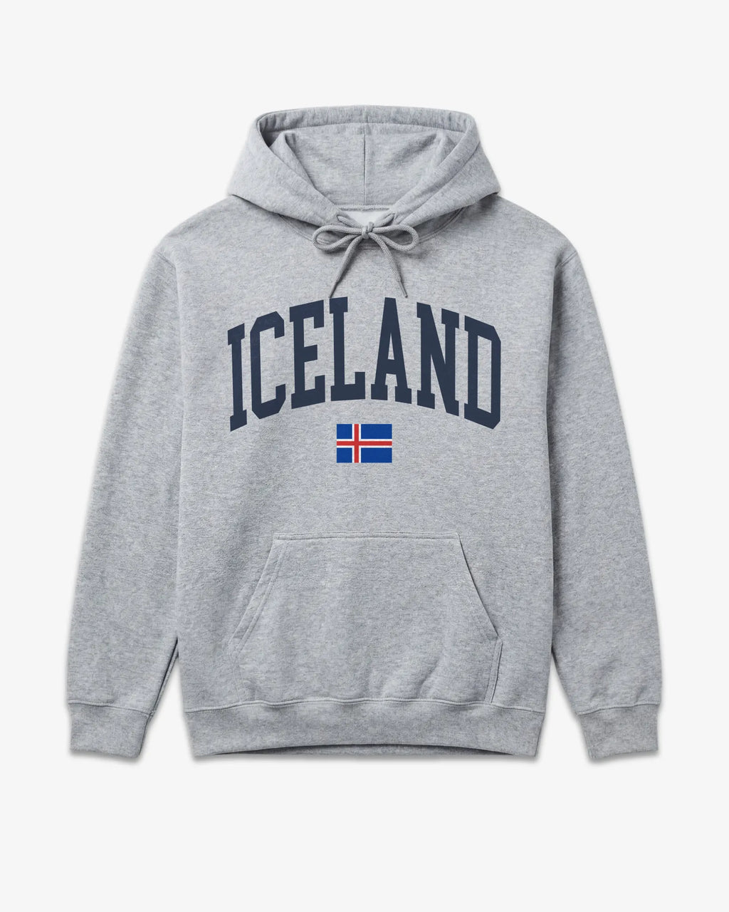 Iceland Collegiate Flag Hoodie
