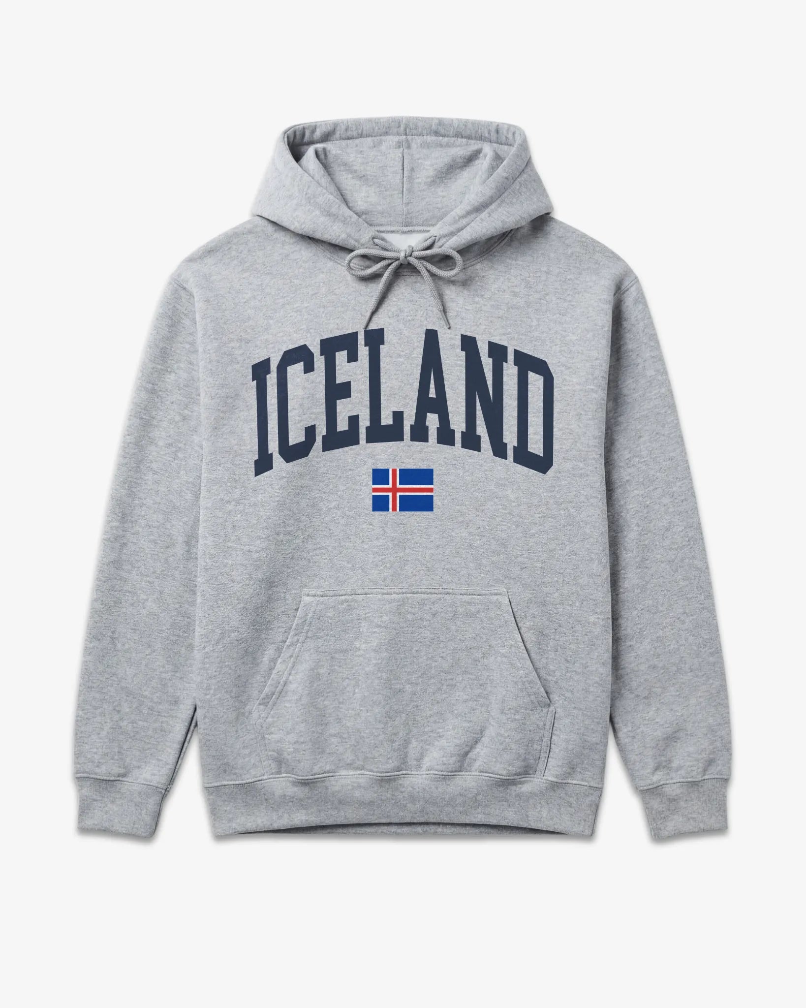 Iceland Collegiate Flag Hoodie