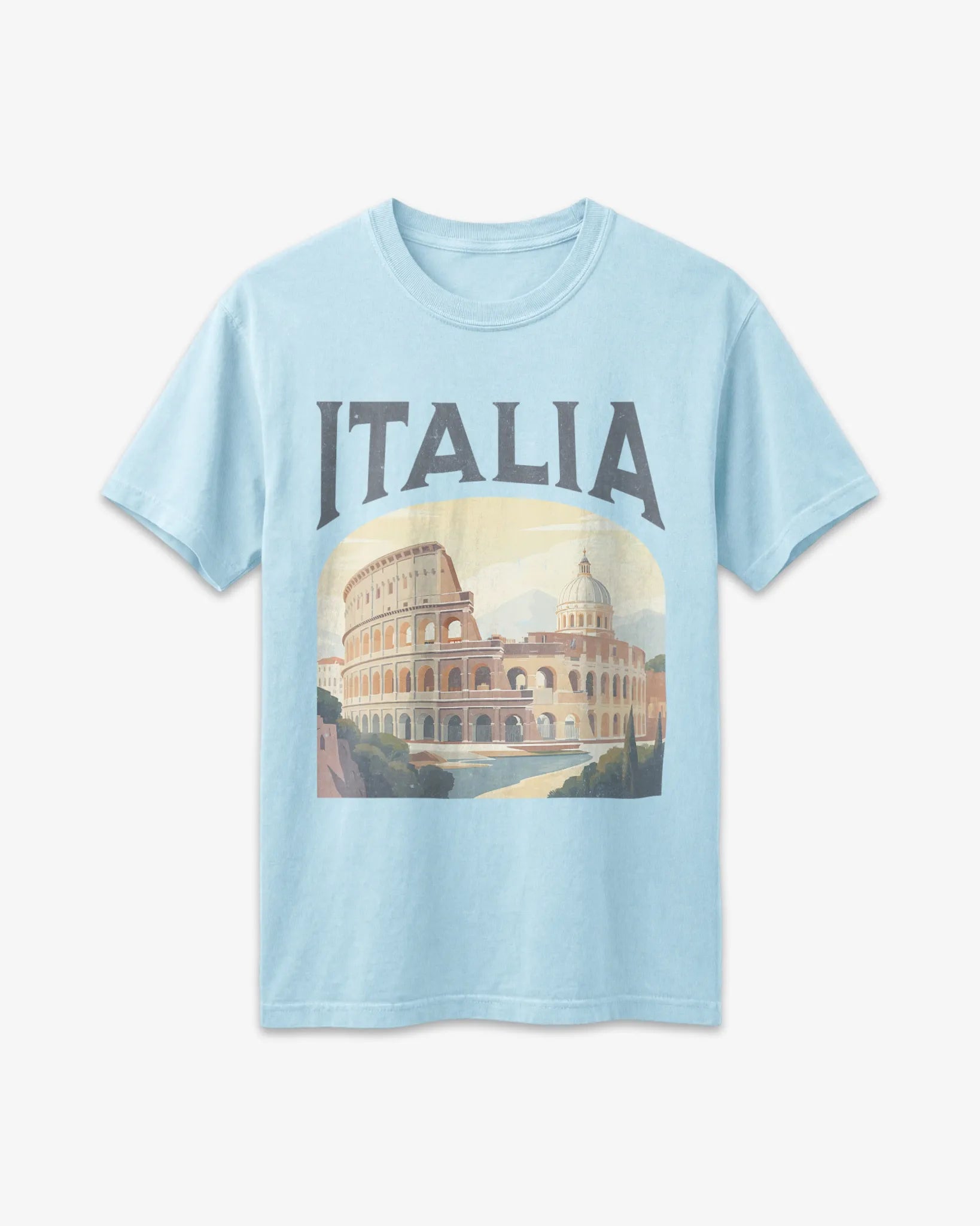 Italia Vintage Travel Poster T-Shirt