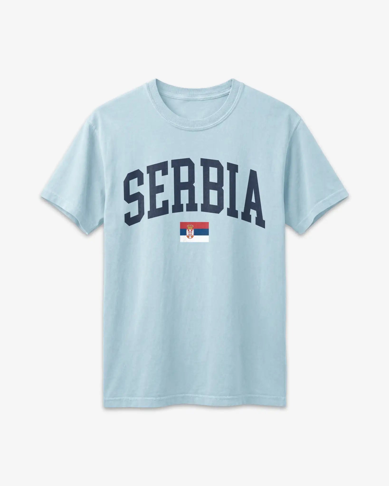 Serbia Collegiate Flag T-Shirt