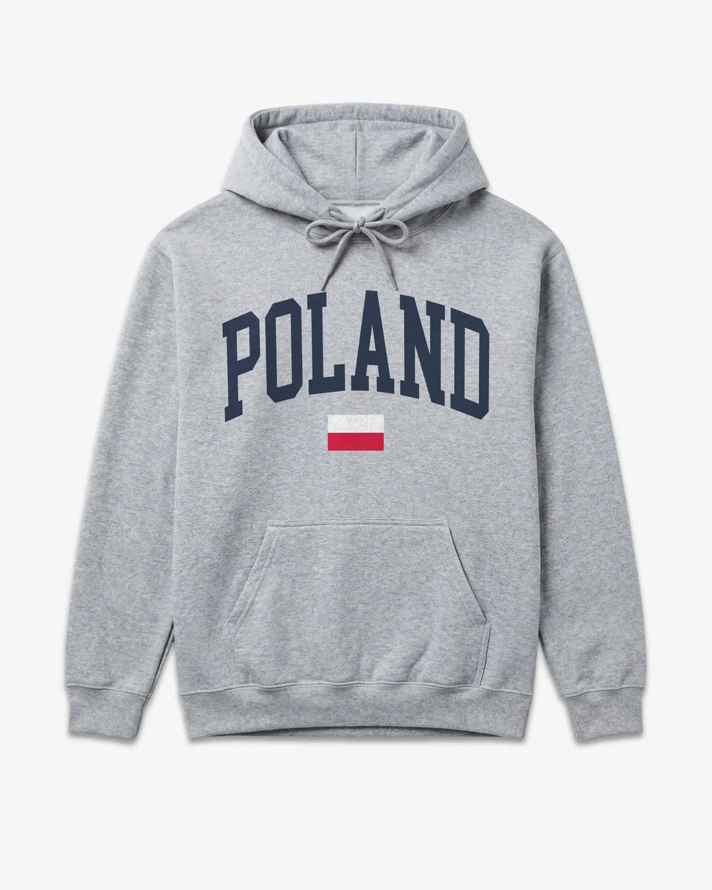 Poland Collegiate Flag Hoodie