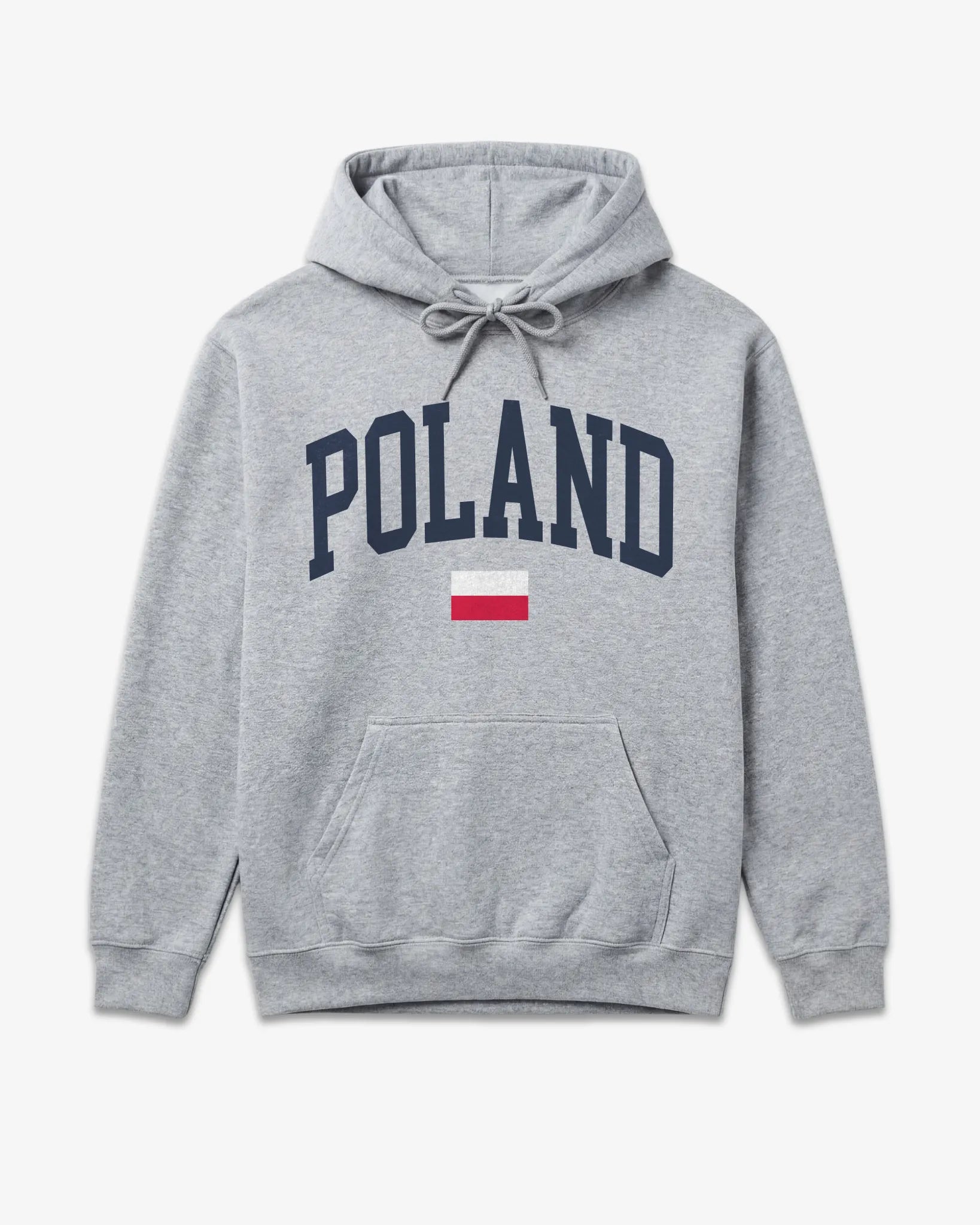 Poland Collegiate Flag Hoodie