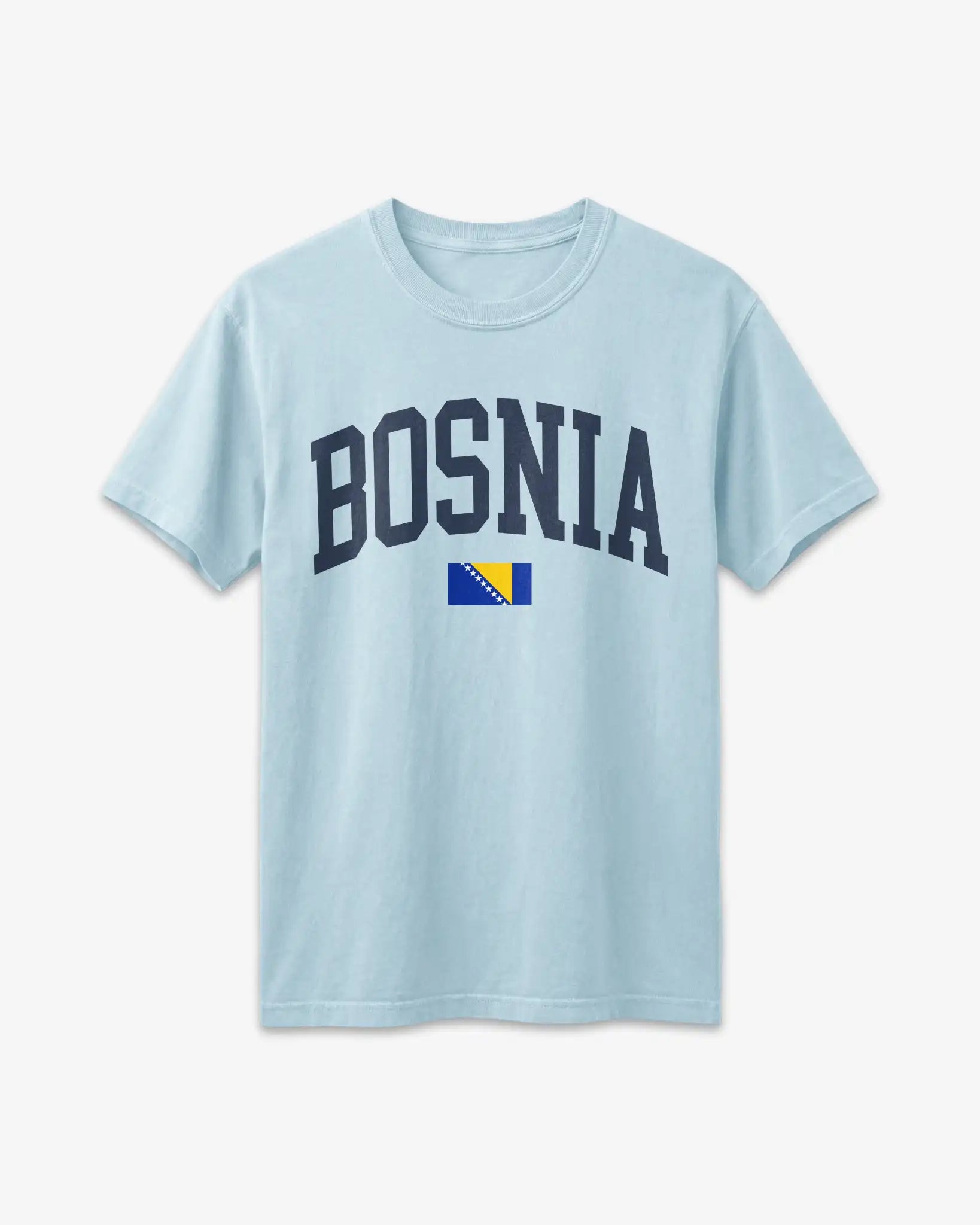 Bosnia Collegiate Flag T-Shirt